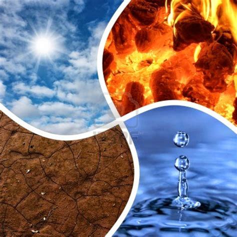 Ilustración de la fusión de los elementos Tierra y Agua para crear el Elemento Madera