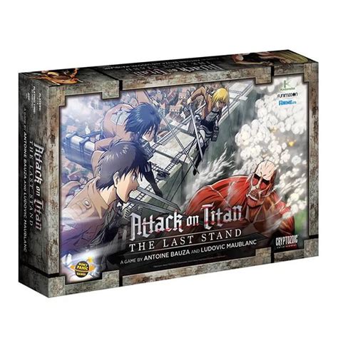Portada del juego de mesa Attack on Titan: The Last Stand