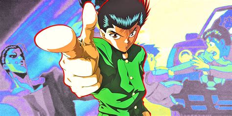 Ilustración de Yusuke Urameshi y Genkai preparándose para el combate.