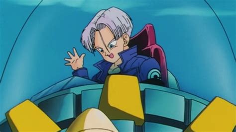 Trunks del futuro viajando en la máquina del tiempo