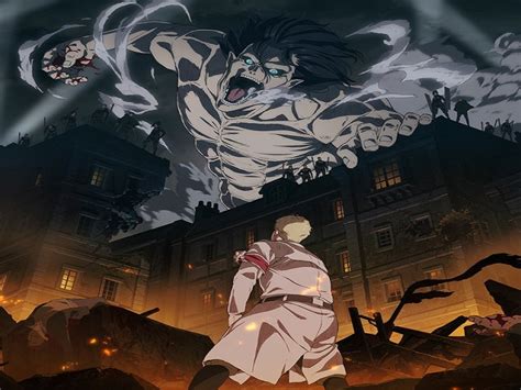 Una imagen promocional de la primera temporada de Shingeki no Kyojin