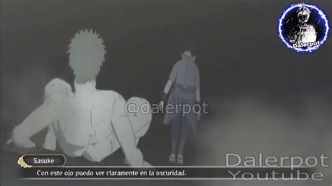 Sasuke confrontando a los Zetsus blancos