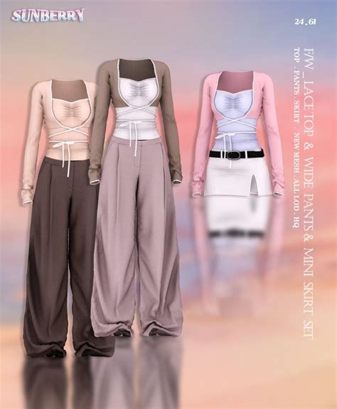 Ejemplo de ropa de Shinigami para Sims 4