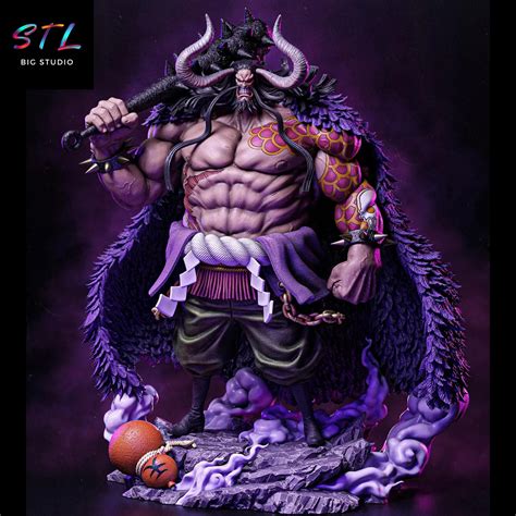 Diseño de Kaido con su Kanabō
