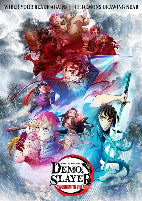Póster oficial de Demon Slayer: Kimetsu no Yaiba.