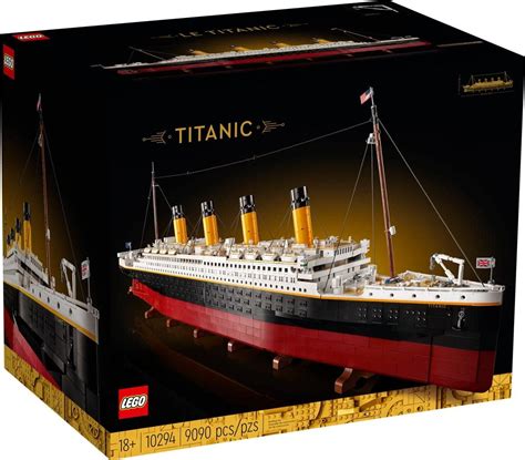 Maqueta del set LEGO Titanic
