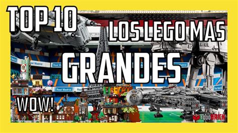Comparativa de tamaño de grandes sets LEGO