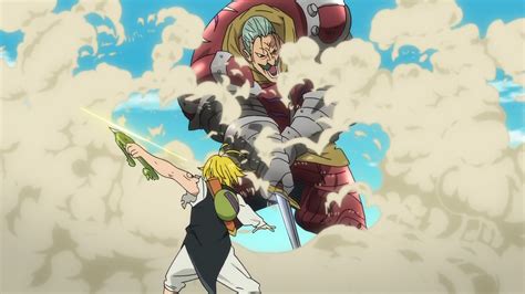 Meliodas luchando contra Twigo