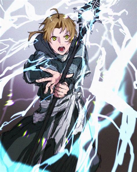 Escena de Rudeus Greyrat reencarnando