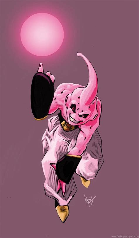 Ilustración de Majin Boo niño