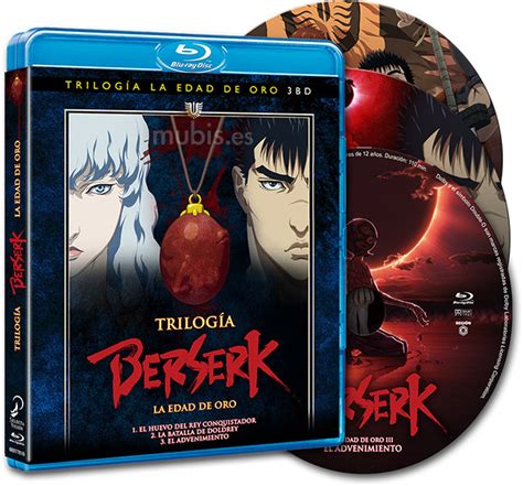 Portada de Berserk La Edad de Oro en Blu-ray