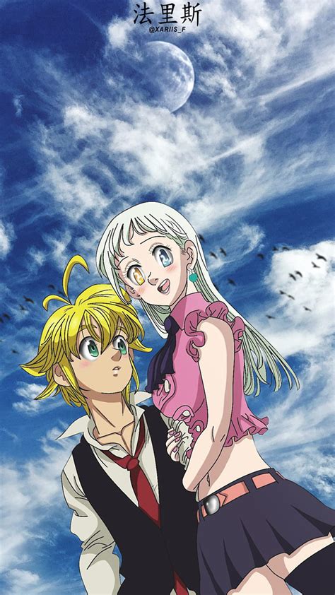 Diane y Meliodas juntos