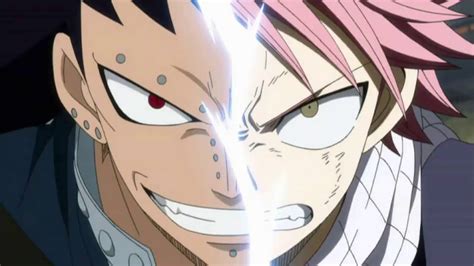 Natsu Dragneel vs Gajeel Redfox en Fairy Tail