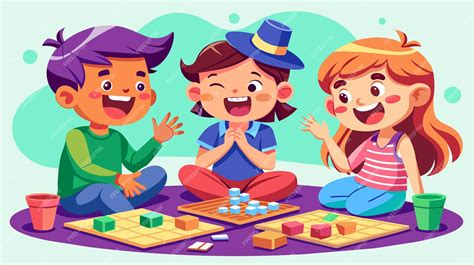 Ilustración de un juego de mesa misterioso