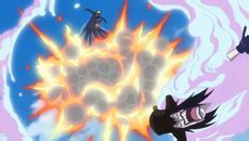 Sanji utiliza a Caesar para redirigir las balas de cañón