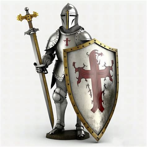 Primer plano de un guerrero con armadura detallada en estilo anime