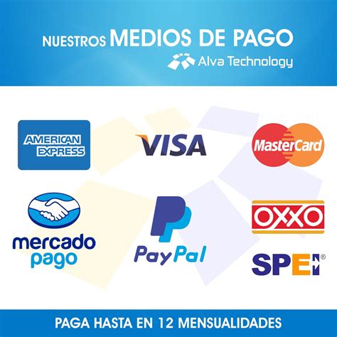 Logotipos de métodos de pago seguros