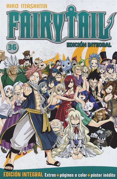 Portada de una edición integral de Fairy Tail