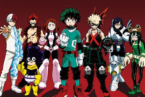 Comparación visual de los personajes principales de Boku no Hero Academia y The Seven Deadly Sins