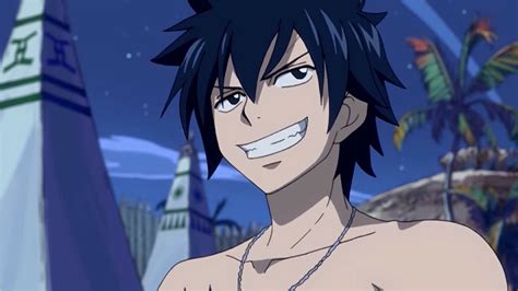 Joven Gray Fullbuster entrenando con Ur