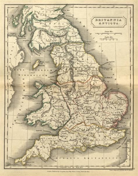 Mapa del Continente de Britannia con el Reino de Liones