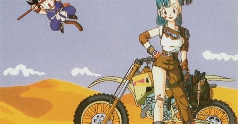 Evolución del personaje Bulma a lo largo de las series de Dragon Ball.