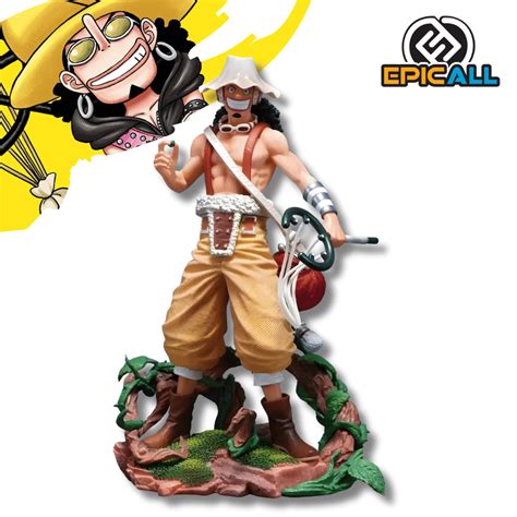Ilustración de Usopp celebrando una victoria con su tirachinas