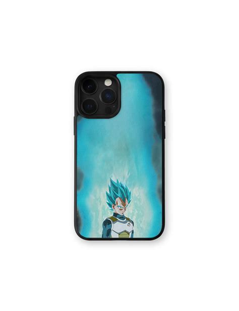 Representación del Super Saiyan Blue con un aura intensa