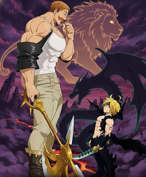 Batalla épica entre Meliodas y Escanor