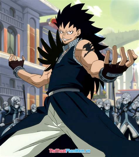 Gajeel Redfox en acción