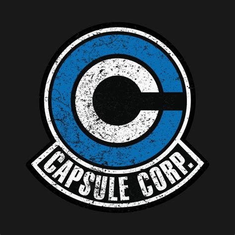 Diseño de adhesivo con el logo de Capsule Corp.