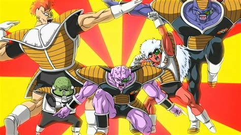 Las Fuerzas Ginyu posando