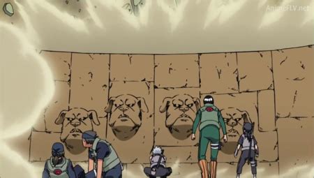 Kakashi Hatake usando Elemento Tierra: Estilo Pared de Tierra