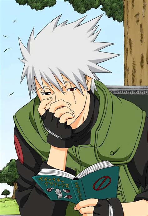 Kakashi Hatake leyendo ICHA ICHA