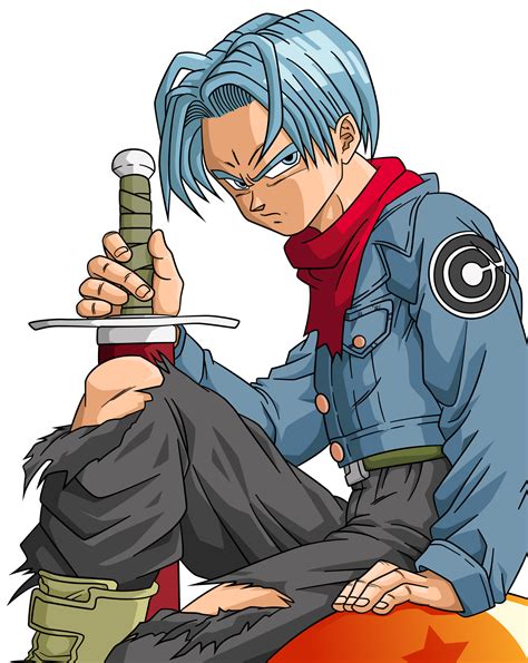 Trunks del Futuro consolando a Mai