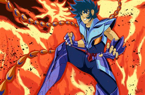 Ikki de Fénix atacando