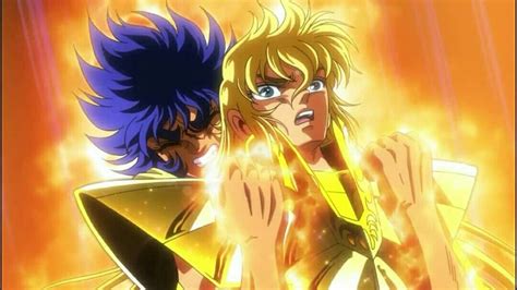 Ikki de Fénix enfrentando a Shaka de Virgo