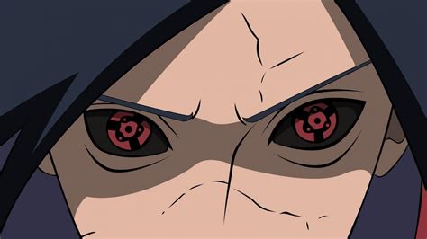 Madara Uchiha con el Mangekyo Sharingan