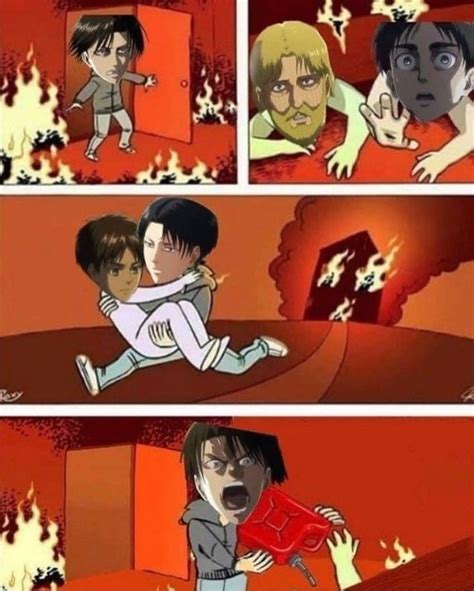 Comparativa de escenas icónicas de Attack on Titan con memes