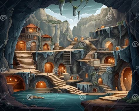 Ilustración de la Ciudad Subterránea