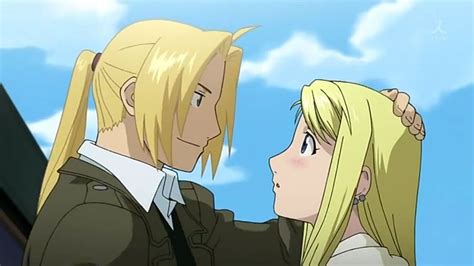 Edward Elric y Winry Rockbell de Fullmetal Alchemist