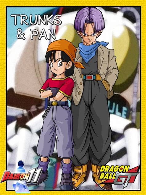Pan y Trunks en Dragon Ball GT