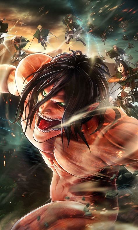 Eren atacando a los secuestradores