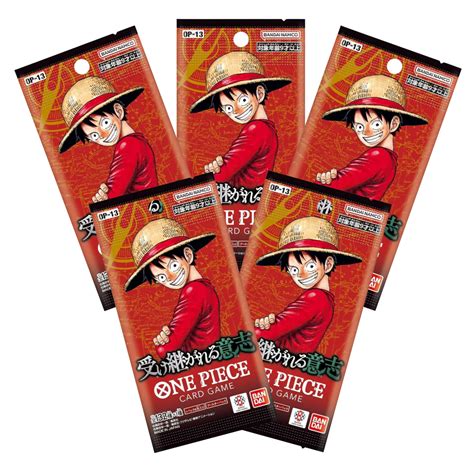 Ilustración de un sobre de cartas de One Piece TCG
