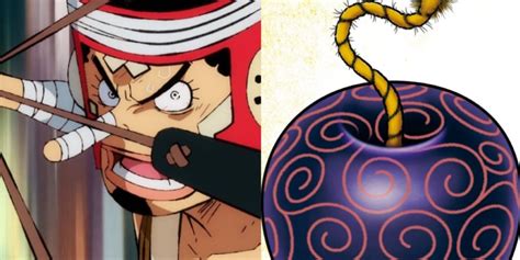 Usopp planeando estrategias