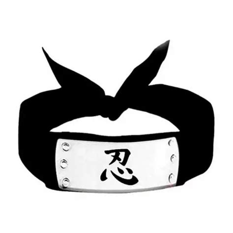 Banda de Kakashi con el símbolo de la Alianza Shinobi