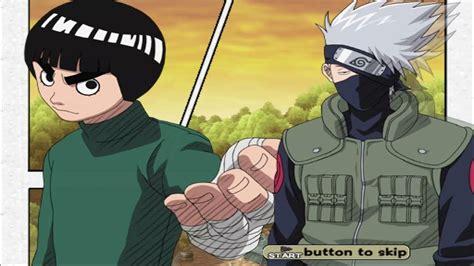 Comparativa de velocidad: Kakashi vs. Rock Lee