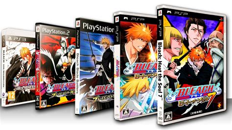 Tabla comparativa de juegos de Bleach para PSP