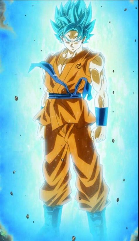 Son Goku en estado Super Saiyan Blue