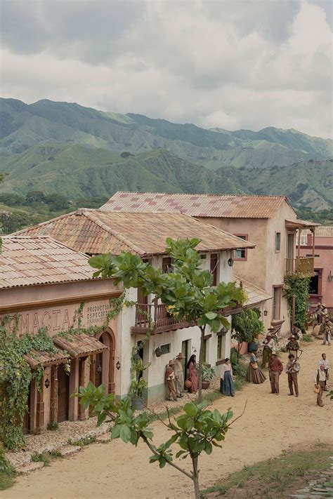 El pueblo de Macondo en su apogeo